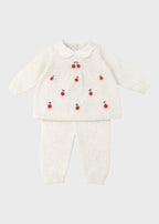 Completo nascita Neonata Avorio CHERRY/CN by PICCOLA GIUGGIOLA
