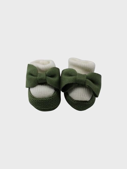 Babbucce Neonata Verde FF758615/2088 by COLORICHIARI