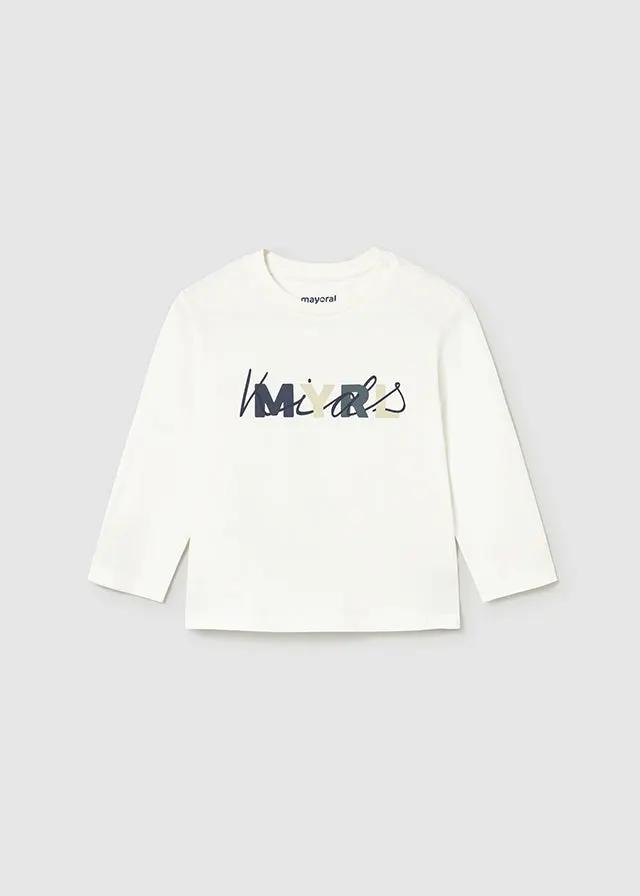 T-shirt Bimbo Panna 108/32 by MAYORAL
