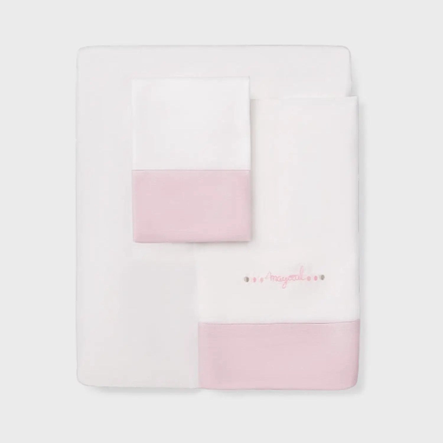 Lenzuolino Neonata Rosa 9992/12 by MAYORAL