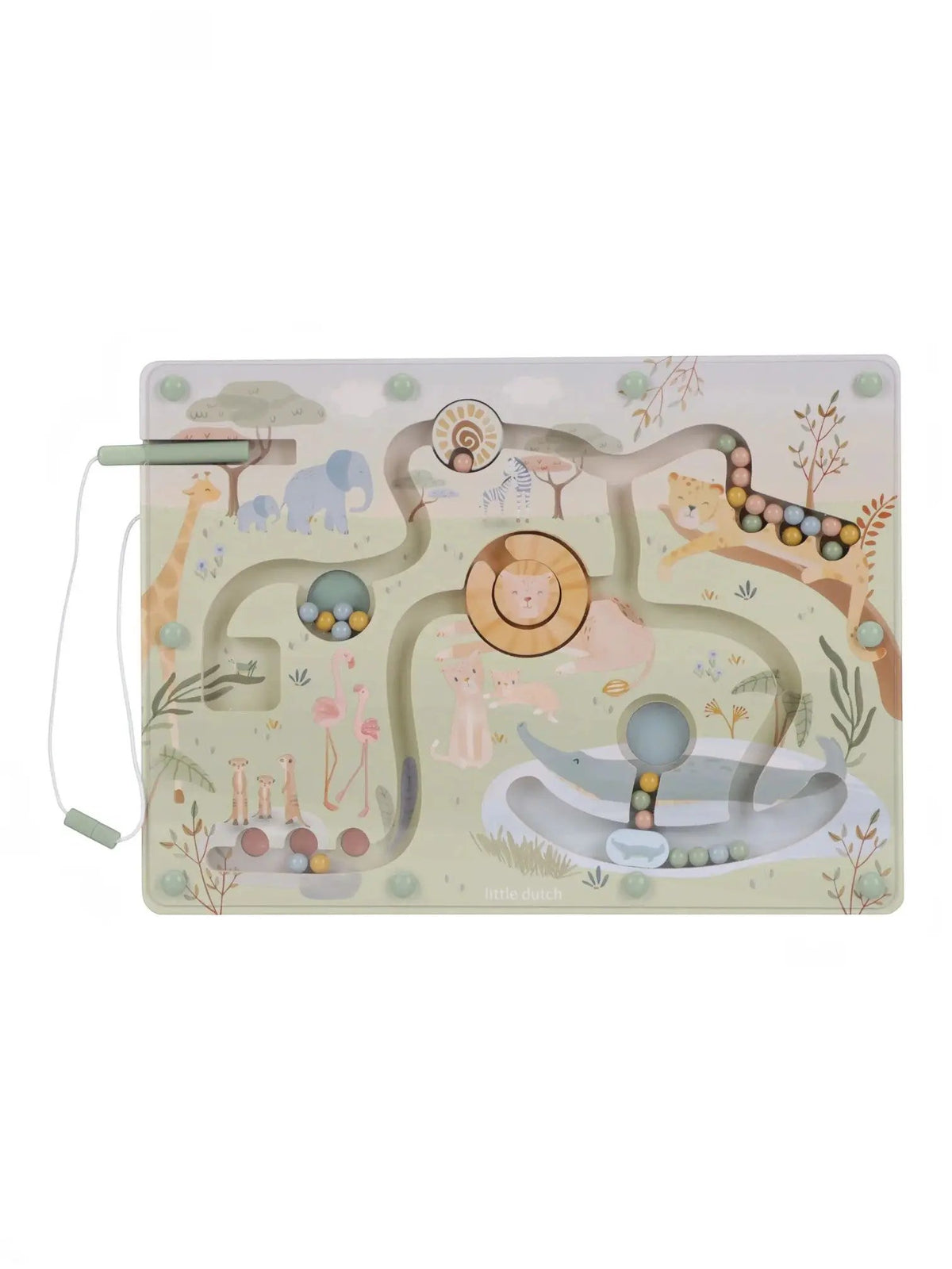 Labirinto magnetico Multicolore LD7464 by LITTLE DUTCH