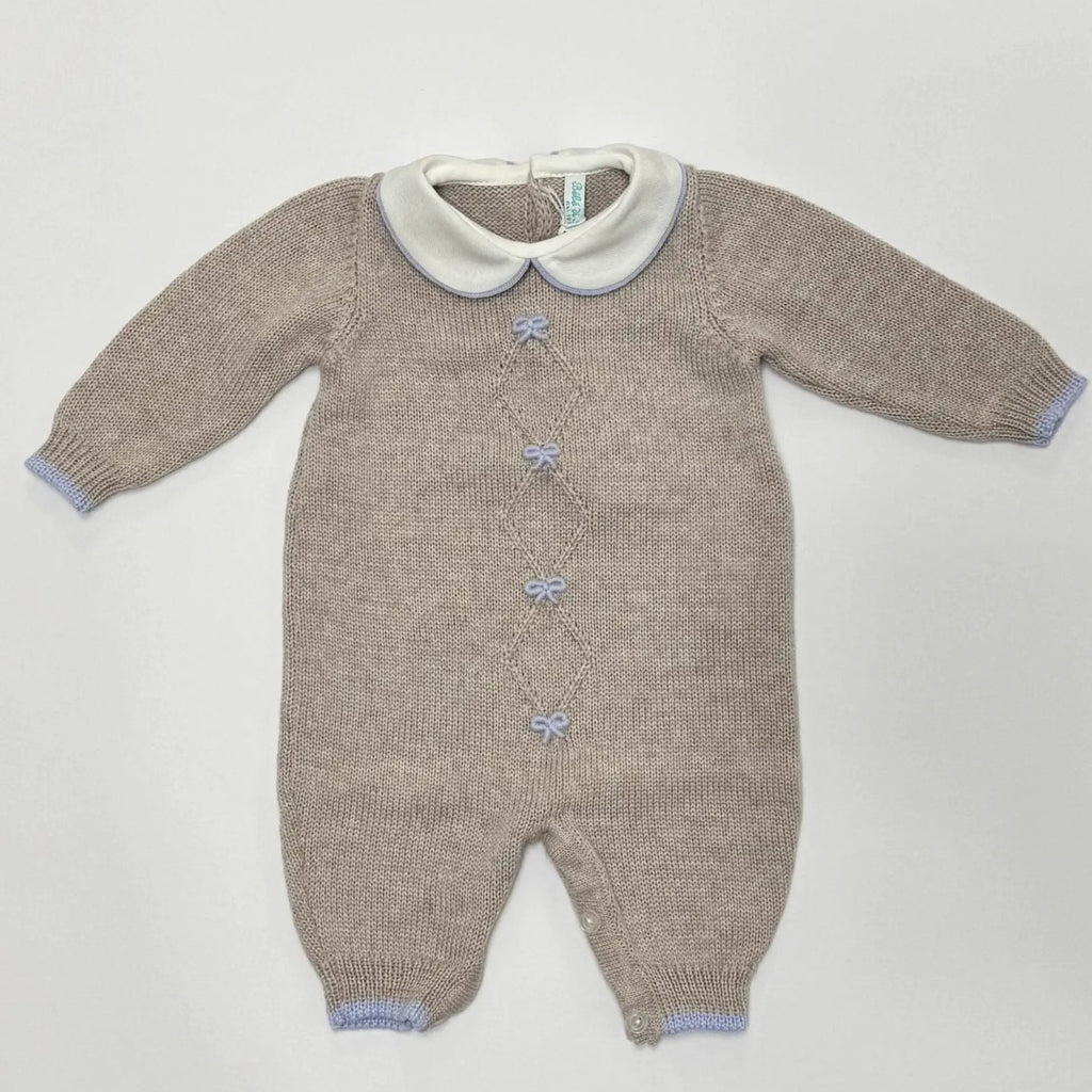 Tutina Neonato Beige T79L/C by BEBE' DI ALMY