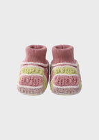 Babbucce Neonata Rosa EK11S/M by MARLU'