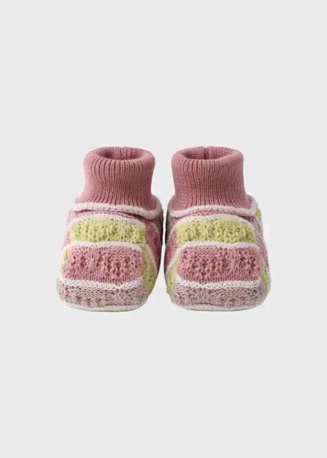 Babbucce Neonata Rosa EK11S/M by MARLU'