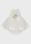 Abito Cerimonia Bimba Bianco FN108474/4207 by COLORICHIARI