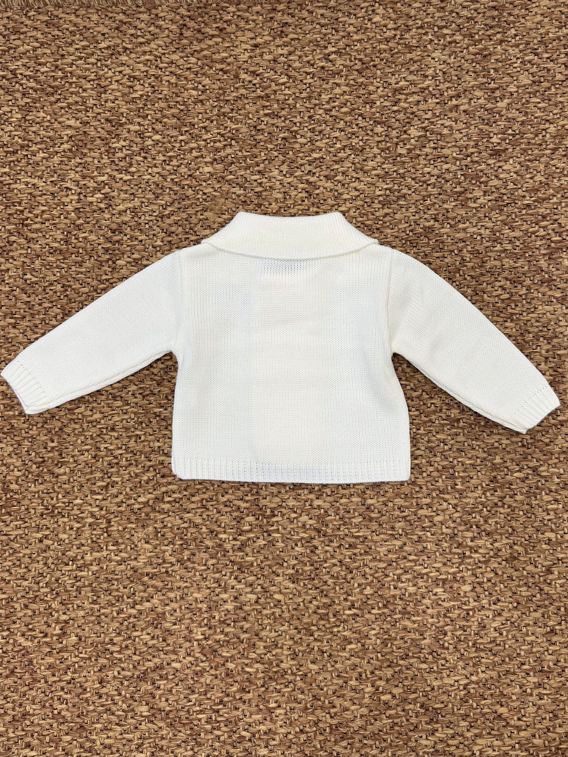 Giacca Cerimonia Bimbo Bianco 3/878