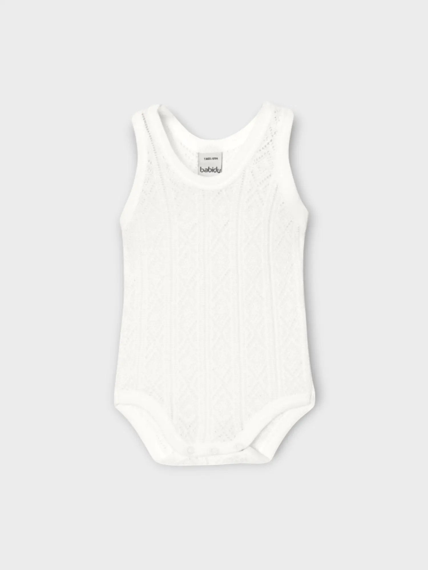 Body intimo Neonato Bianco 1013 by BABIDU'