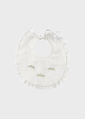 Bavetta Neonata Bianco Cotone Batista ROSSELLA 3124