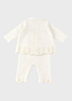 Completo nascita Neonata Bianco FEDERICA/CN by PICCOLA GIUGGIOLA