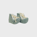 Babbucce Neonata Verde LSC1102 by SARTORIA DEI PICCOLI