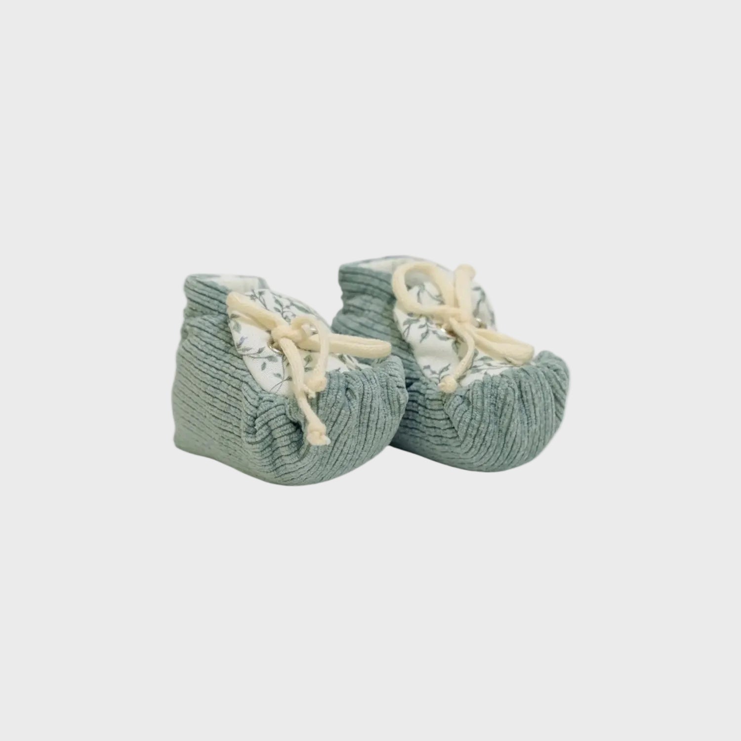 Babbucce Neonata Verde LSC1102 by SARTORIA DEI PICCOLI