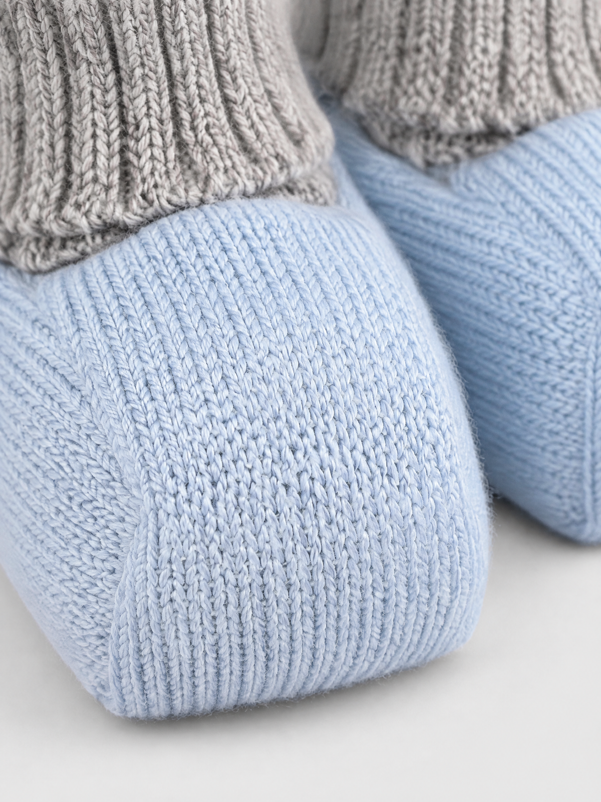 Babbucce Neonato Grigio 8276 by BIMBALO'