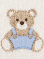 Coperta Neonato Bianco 8237 by BIMBALO'