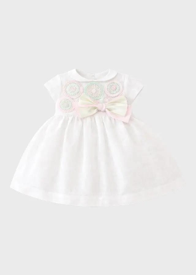 Abito Bimba Bianco EP1900 by MARLU'