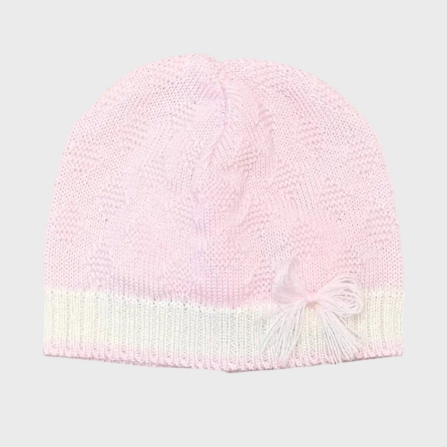 Cuffia Neonata Rosa 7777 Teddy by BIMBALO'