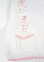 Completo nascita Neonata Bianco MARCO/CN by PICCOLA GIUGGIOLA