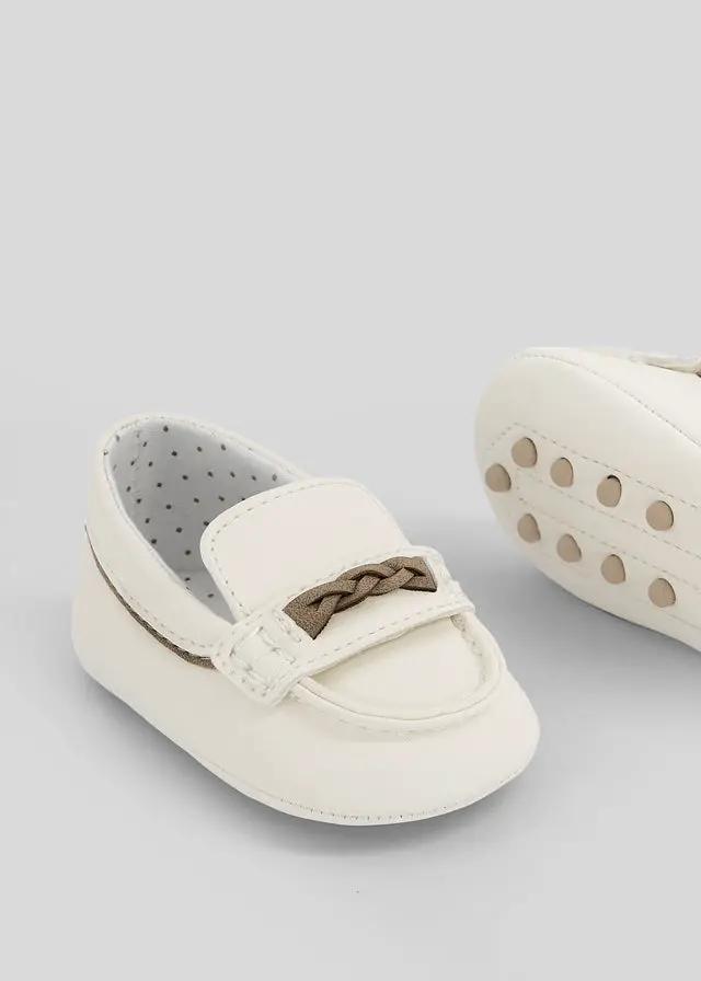 Scarpette Bimbo Ecru 9145/40 by MAYORAL