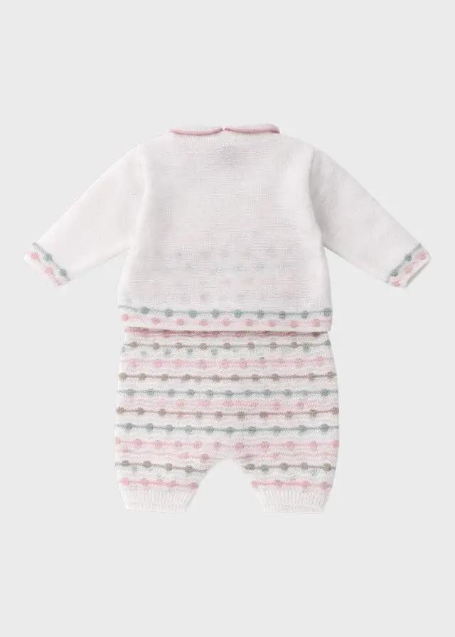 Completo nascita Neonata Rosa EK5131/R by MARLU'