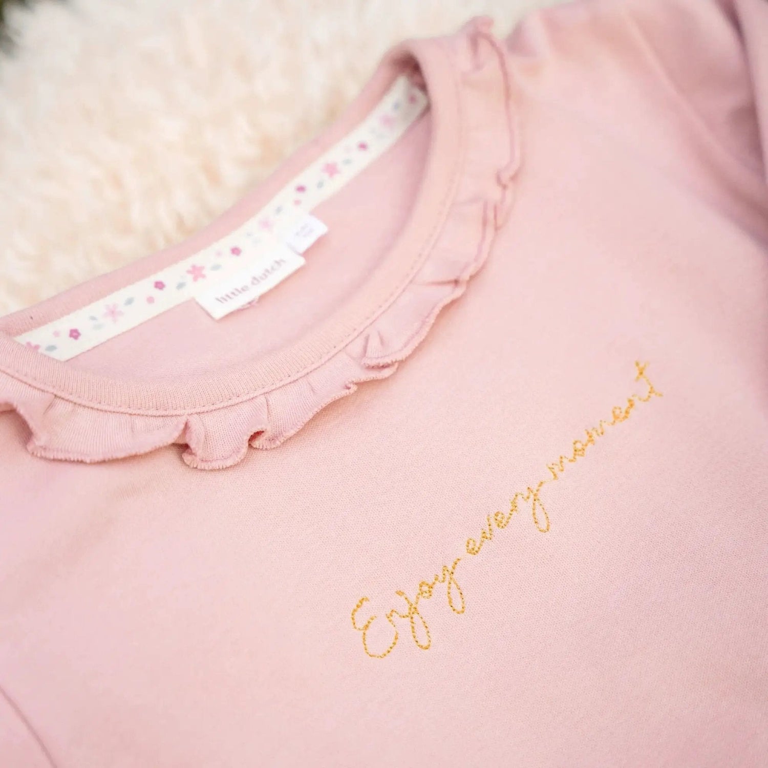 T-shirt Bimba Rosa CL25091001 by LITTLE DUTCH