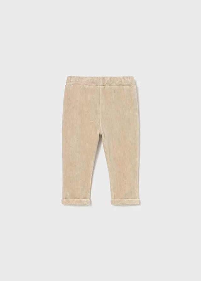 Pantaloni Bimbo Beige 2510/11 by MAYORAL