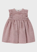 Abito Bimba Rosa L1223 by SARTORIA DEI PICCOLI