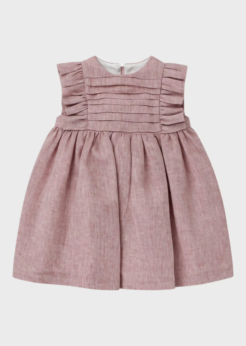Abito Bimba Rosa L1223 by SARTORIA DEI PICCOLI