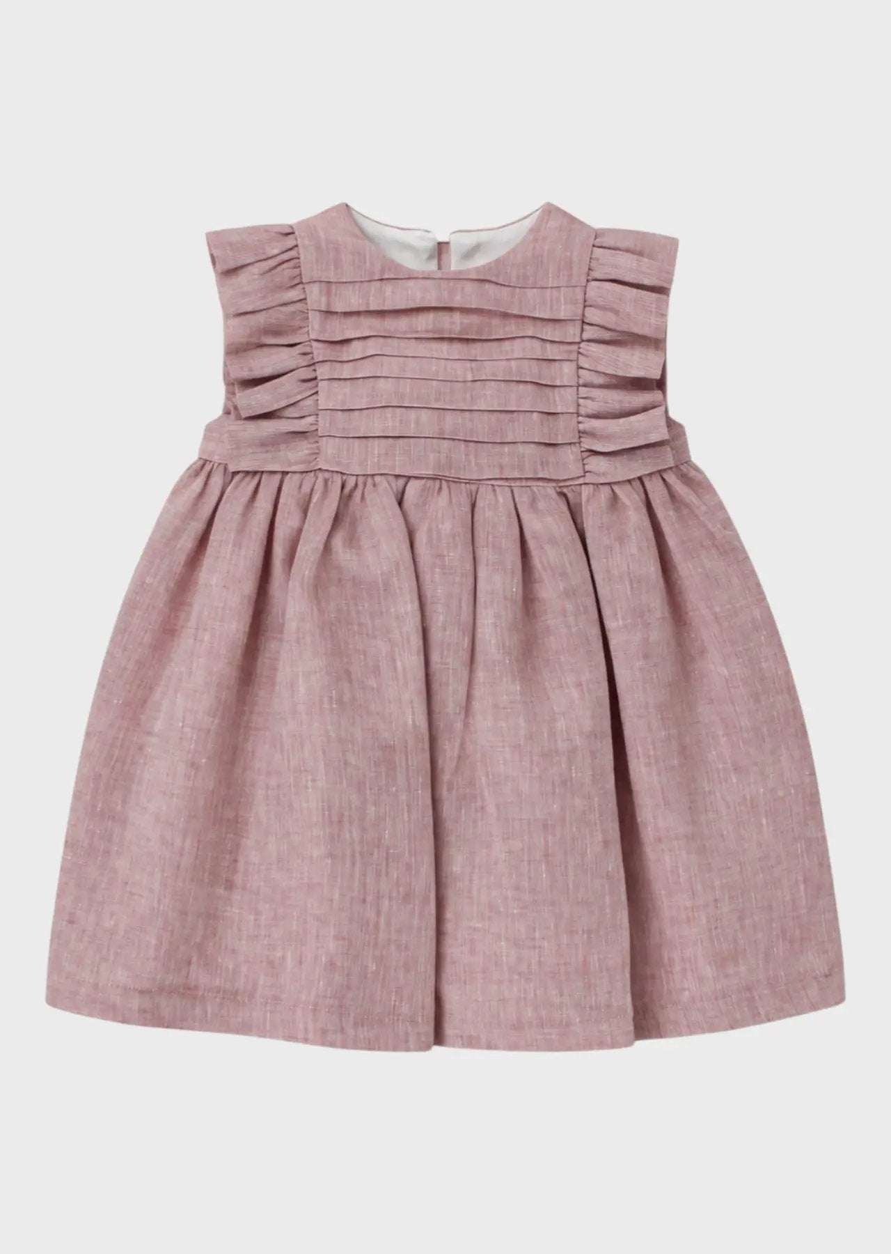 Abito Bimba Rosa L1223 by SARTORIA DEI PICCOLI