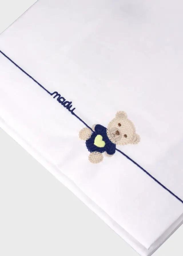 Lenzuolino Neonato Bianco EK60LE by MARLU'