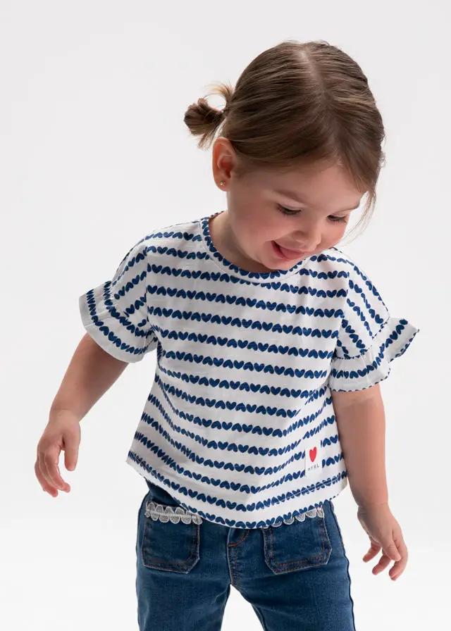 T-shirt Bimba Blu 1082/15 by MAYORAL