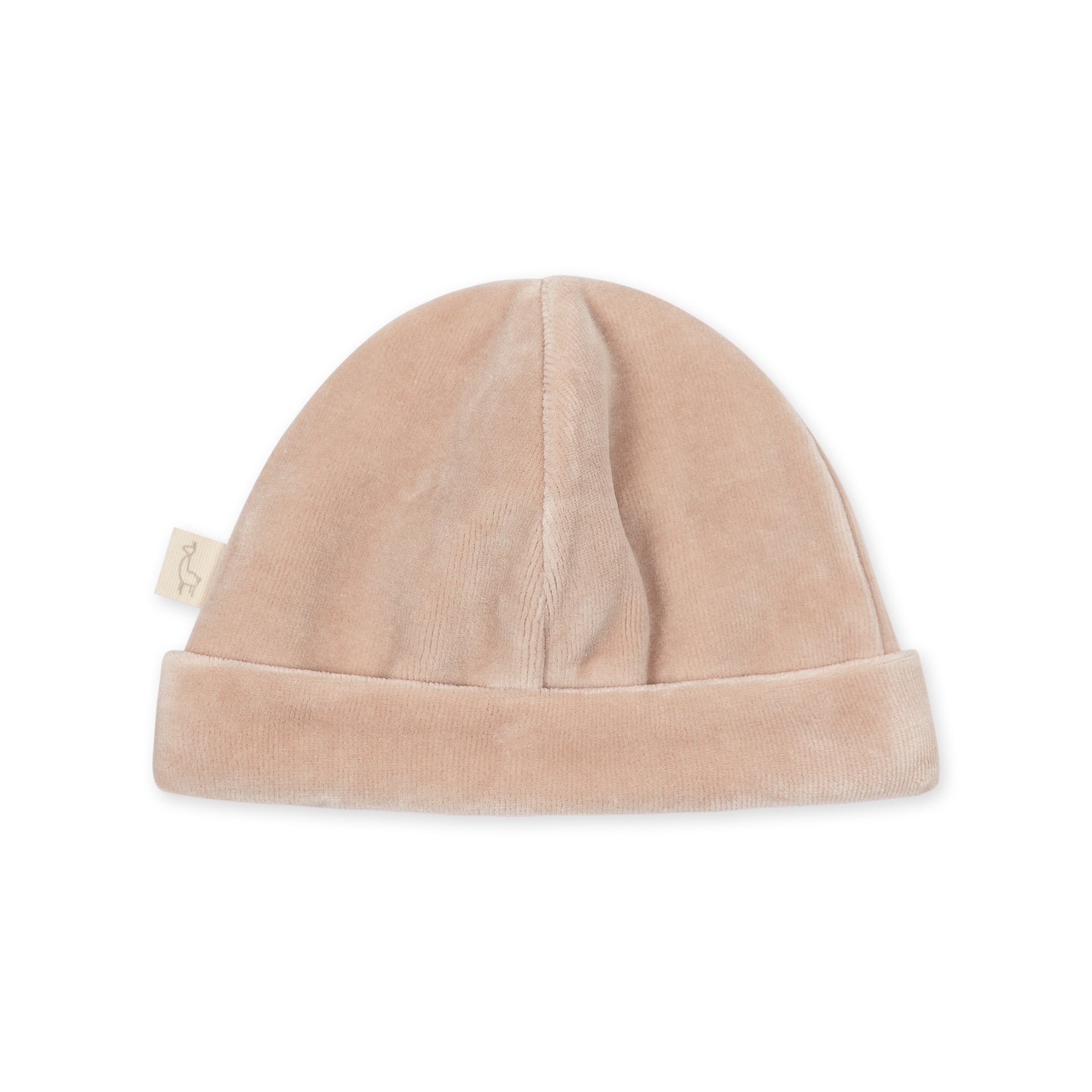 Cuffia Neonata Rosa cipria BG252/L034