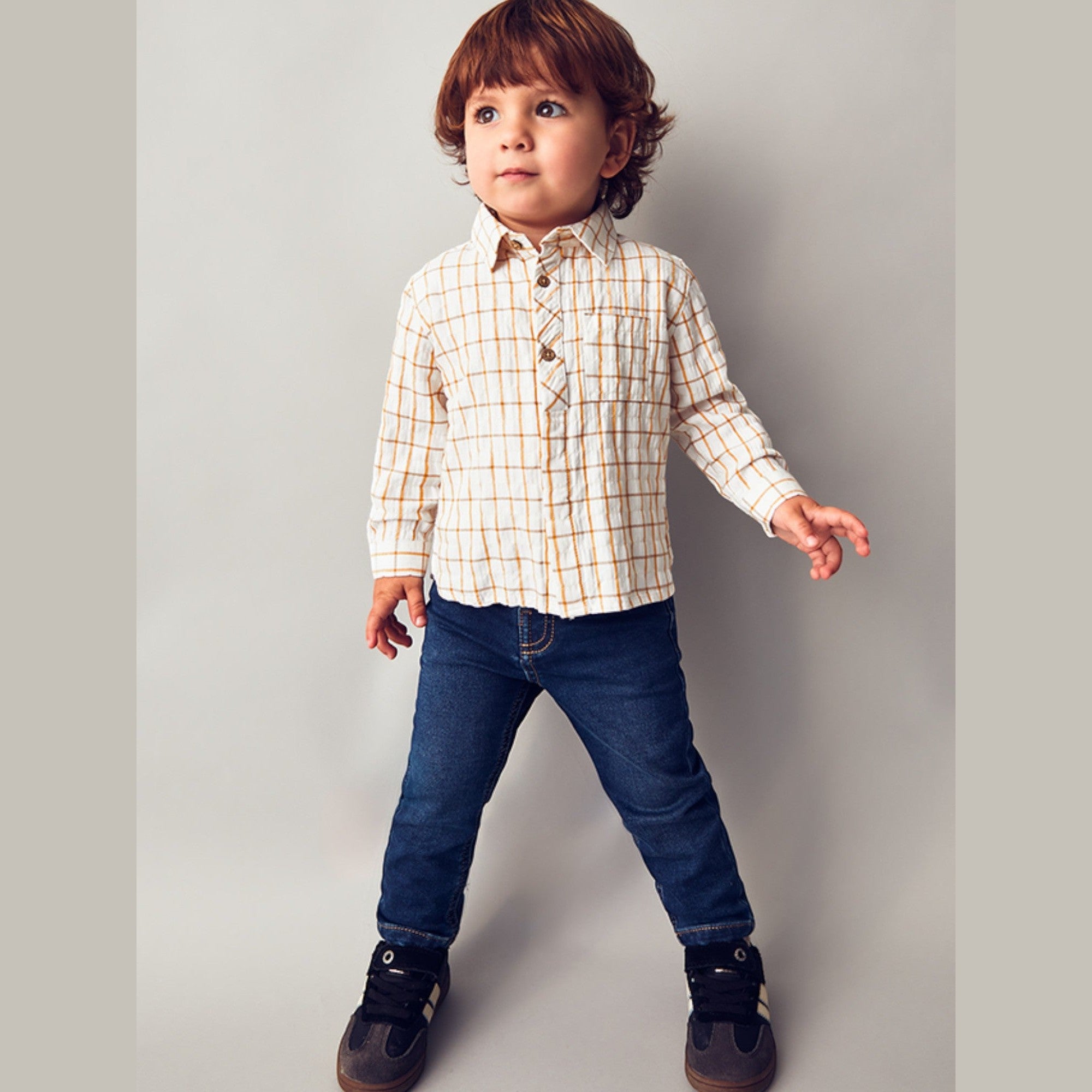 Pantalone soft denim Bimbo Blu 2502/70 -  NANU' BABY