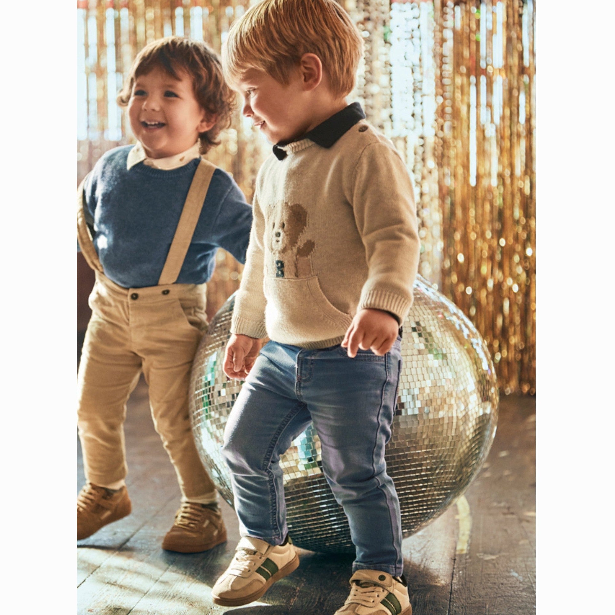 Pantalone soft denim Bimbo Blu 2502/69 -  NANU' BABY
