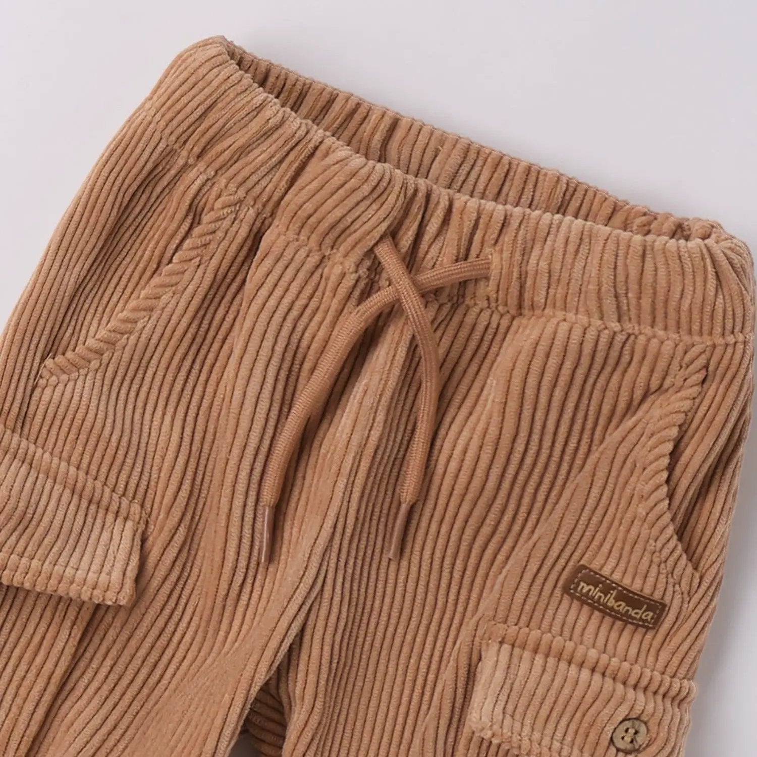 Pantaloni Bimbo Beige 3F627/945 by MINIBANDA