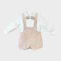 Completo Cerimonia Bimbo Beige 1/6417-B by PONTO POR PONTO