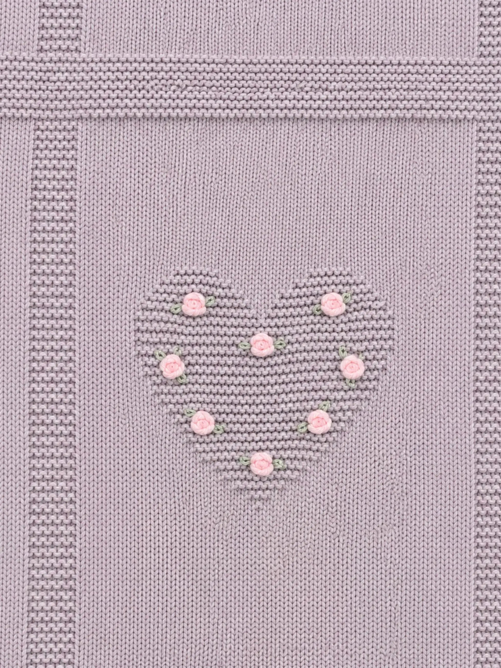 Coperta Neonata Tortora LOVE FLOWER 143/T by BABY LORD