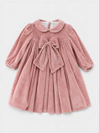 Abito Bimba Rosa L/1342 by SARTORIA DEI PICCOLI