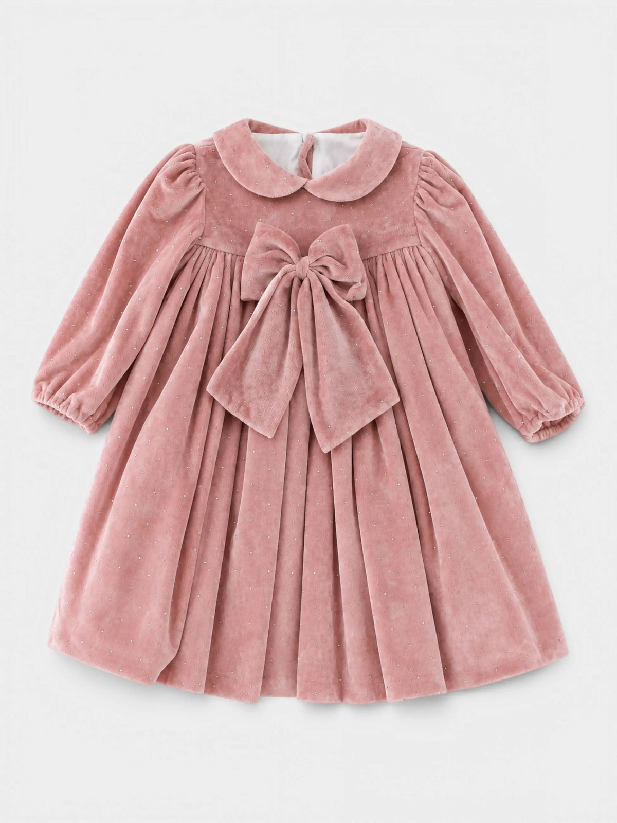 Abito Bimba Rosa L/1342 by SARTORIA DEI PICCOLI