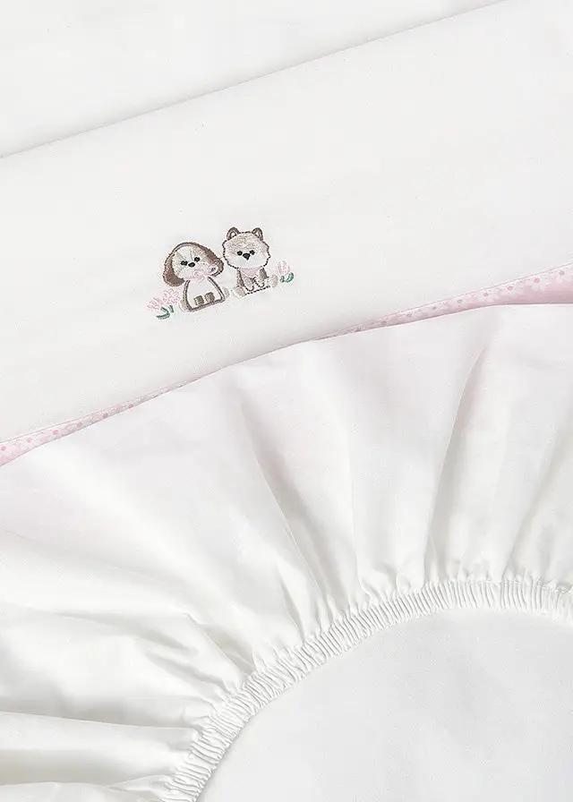 Lenzuolino Neonata Rosa 9121/91 by MAYORAL