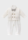 Completo Cerimonia Bimbo Beige EV22060 by MARLU'