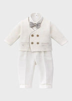Completo Cerimonia Bimbo Beige EV22060 by MARLU'