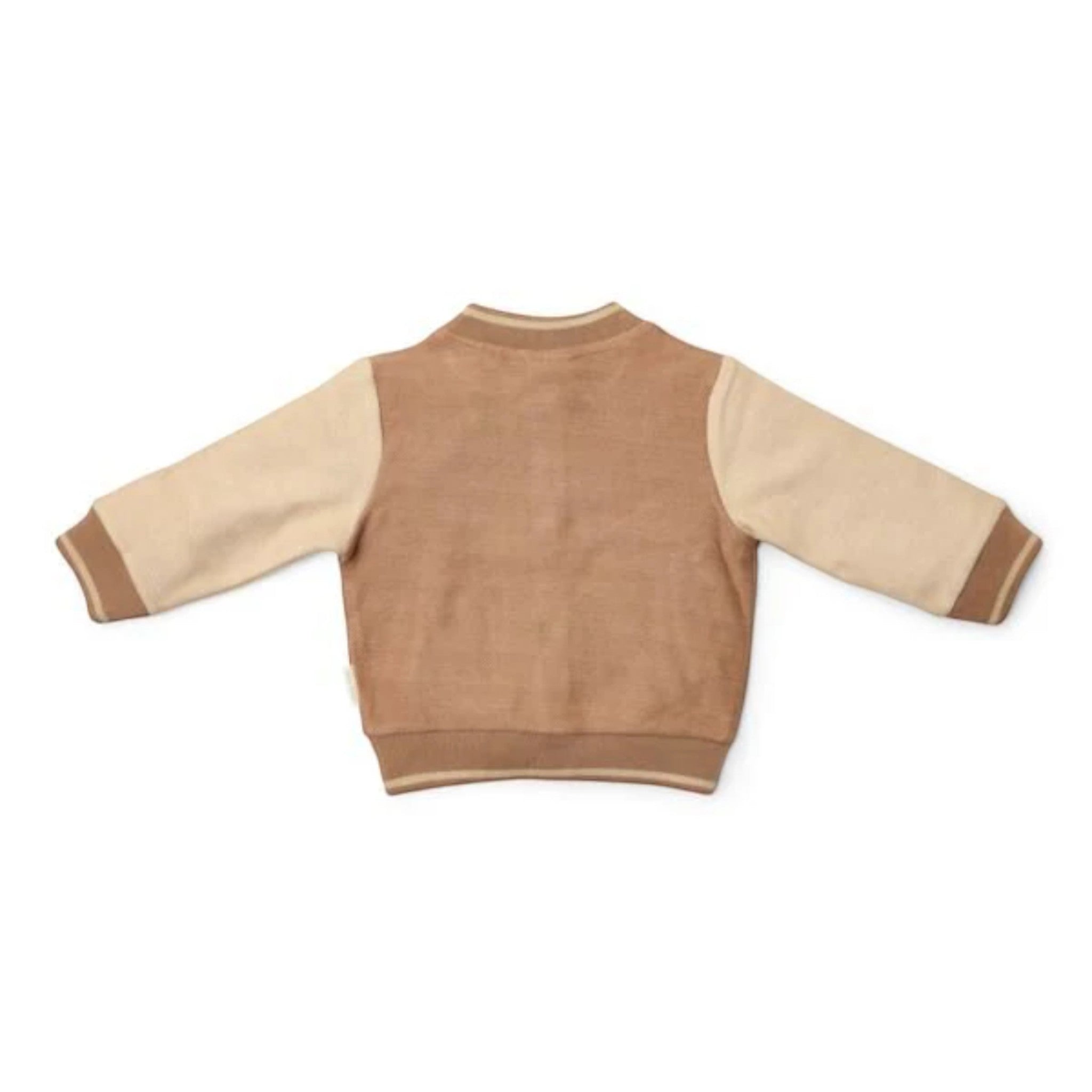 Cardigan lavorato a maglia- Amici della Foresta Bimbo Marrone CL25092104