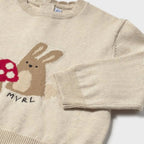 Maglia Bimba Beige 2354/21 by MAYORAL