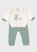 Completo nascita Neonato Verde ORSETTO/576-V by BABY LORD