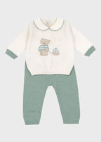 Completo nascita Neonato Verde ORSETTO/576-V by BABY LORD