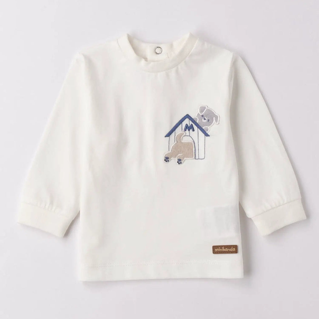 Maglia Bimbo Bianco 3F614/112 by MINIBANDA