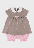 Completo nascita Neonata Avorio MARGHERITE 451 by BABY LORD