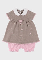 Completo nascita Neonata Avorio MARGHERITE 451 by BABY LORD
