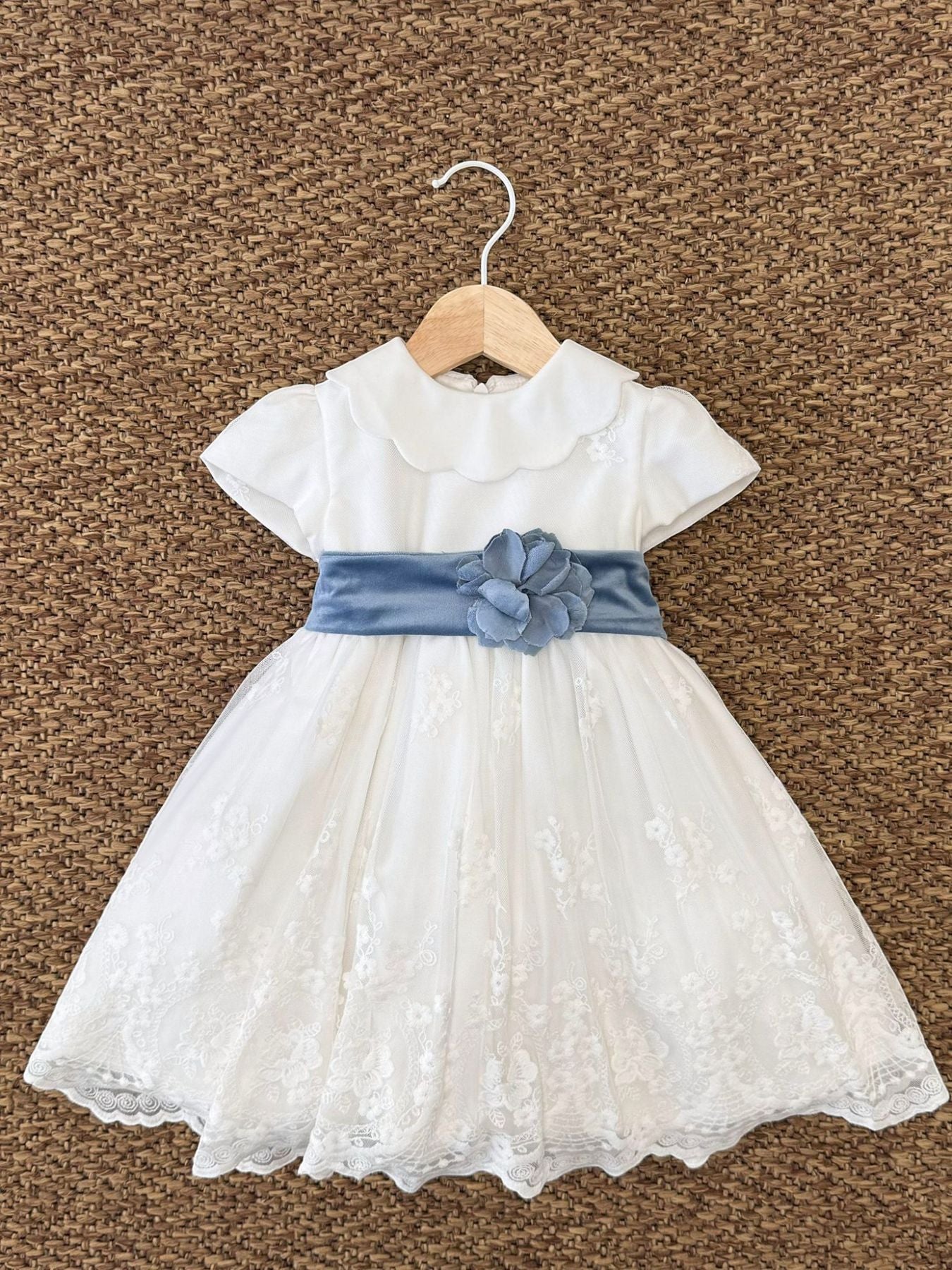 Abitino Cerimonia Bimba CIELO IH800MC -  NANU' BABY