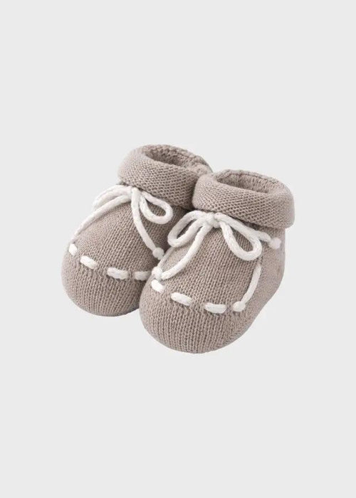 Babbucce Neonato Avorio CAVALLINI/755-S by BABY LORD