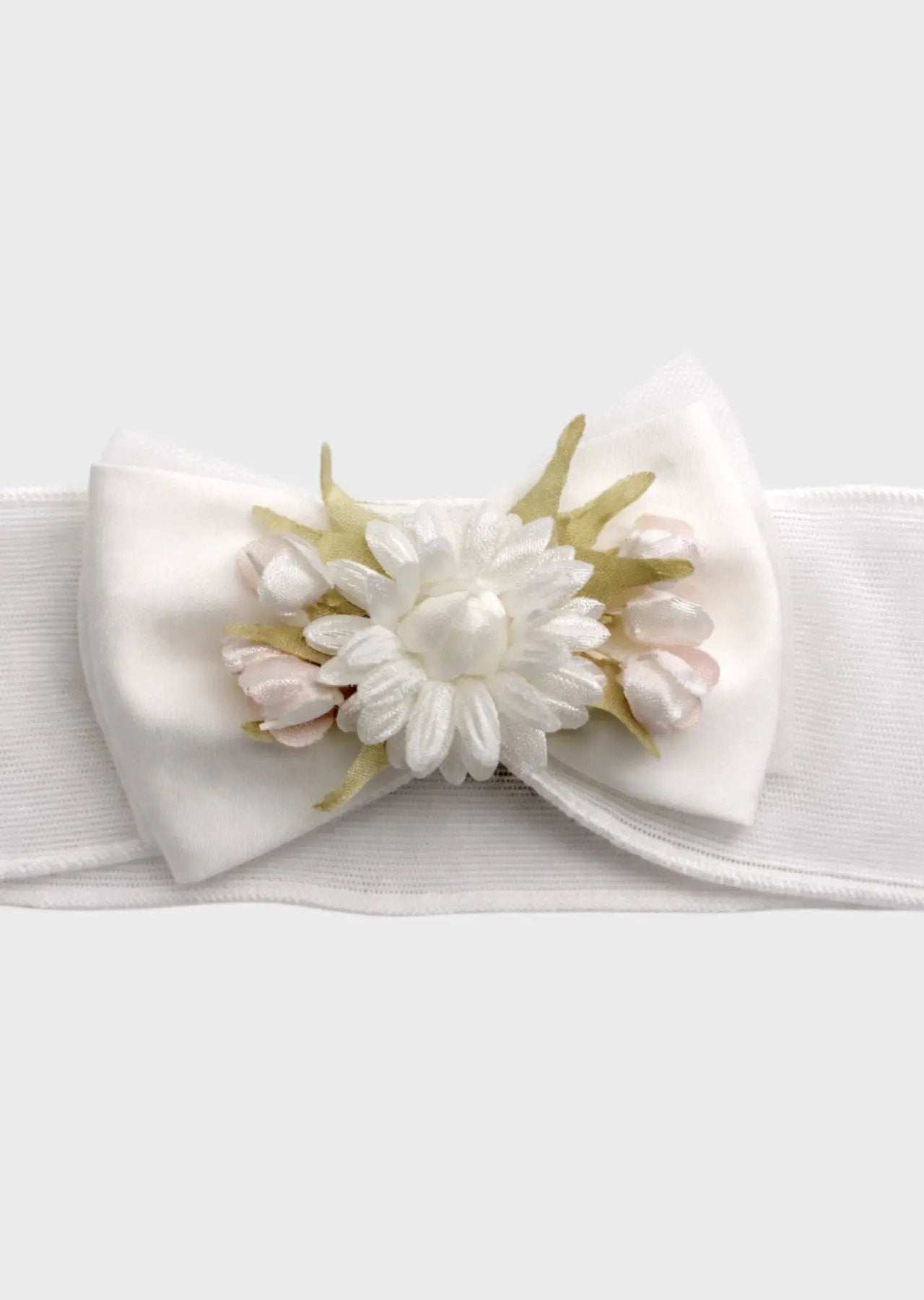 Fascia Cerimonia Bimba Bianco FA094 by FLO' SARTORIA ITALIANA